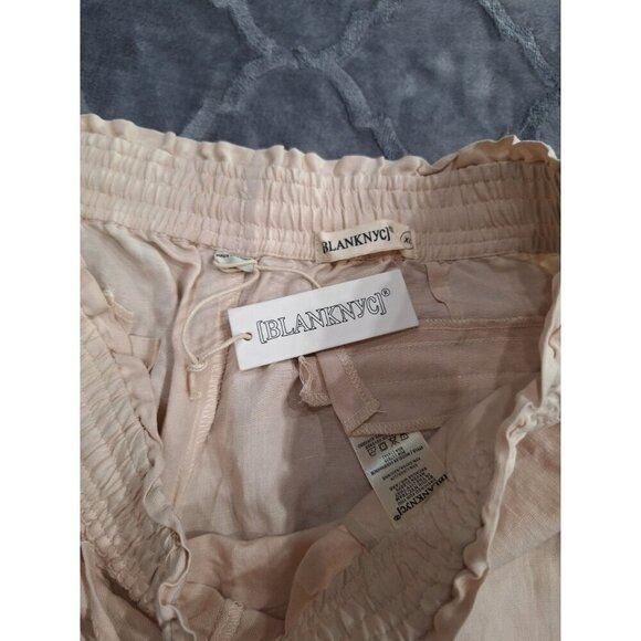 NWT BlankNYC Wome's Drawstring Shorts in "Coconut Milk"/Sz. X-Large - Picture 5 of 6